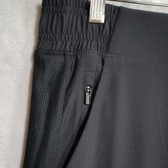 NWOT Athleta Brooklyn Women's Lined Black Jogger Pants 6 Warm Lined Lightweight - Picture 7 of 12